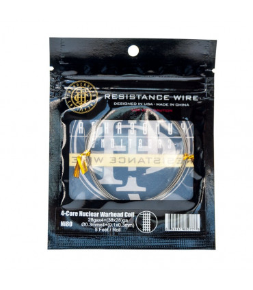 HILO 4-CORE NUCLEAR WARHEAD COIL NI80 28GA - THUNDERHEAD