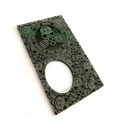 PUERTA ASGAR 18650 FULL ENGRAVED NEGRO TRANS MM