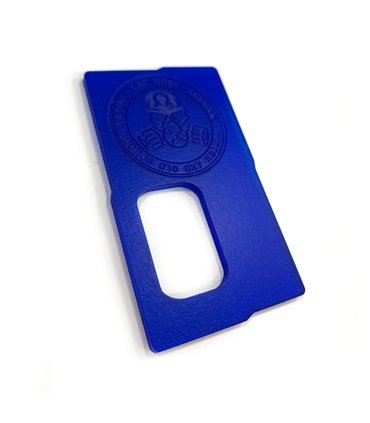 PUERTA GOLIATH 18650 FULL ENGRAVED AZUL