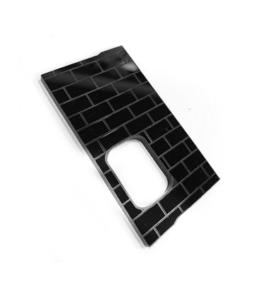 PUERTA GOLIATH 18650 FULL ENGRAVED NEGRO BRICK