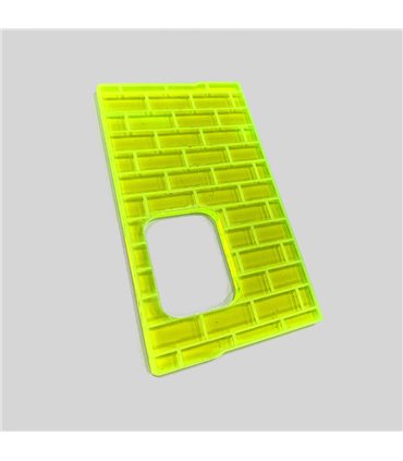 PUERTA GOLIATH 21700 FULL ENGRAVED AMARILLO BRICK