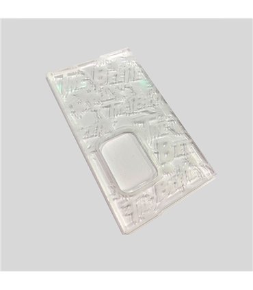 PUERTA GOLIATH 21700 FULL ENGRAVED TRANSPARENTE TBE