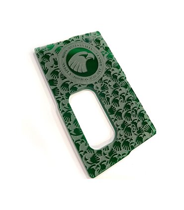 PUERTA RAPTOR 18650 FULL ENGRAVED VERDE