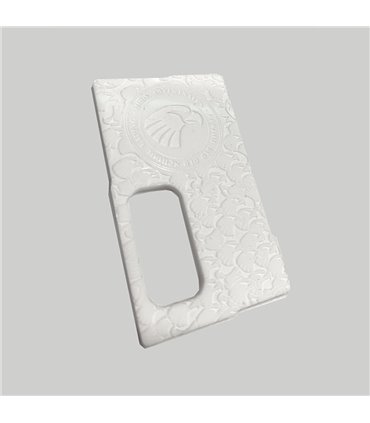 PUERTA RAPTOR 21700 FULL ENGRAVED BLANCO OPACO