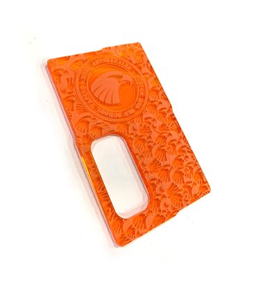 PUERTA RAPTOR 21700 FULL ENGRAVED NARANJA
