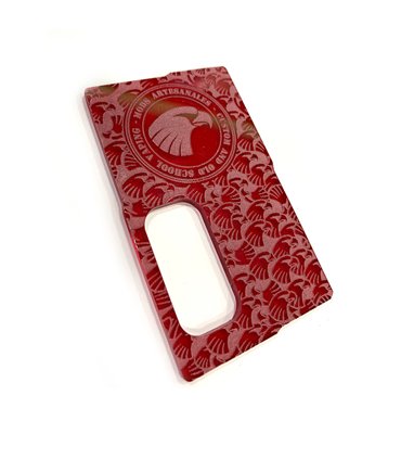 PUERTA RAPTOR 21700 FULL ENGRAVED ROJO