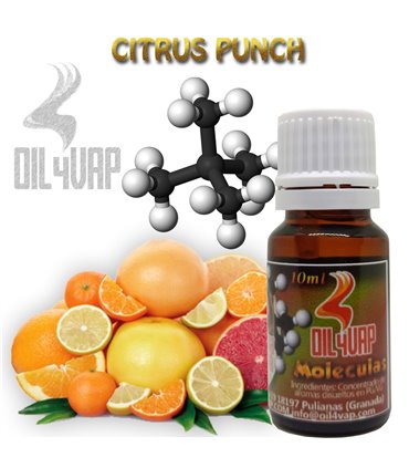 MOLÉCULA CITRUS PUNCH 10ML - OIL4VAP