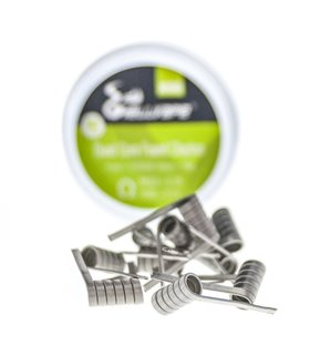 PREBUILT QUAD CORE FUSED CLAPTON NI80 0.28/0.14 (10 UDS.) - HELLVAPE