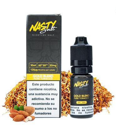 GOLD BLEND NIC SALT 10ML - NASTY