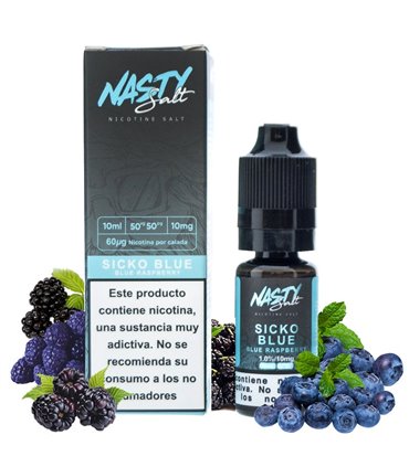 SICKO BLUE NIC SALT 10ML - NASTY