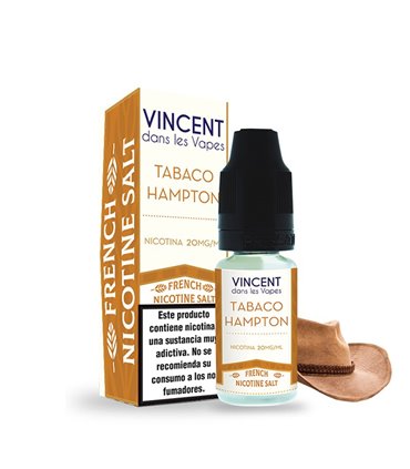 TABACO HAMPTON 10ML SALES - VINCENT DANS LES VAPES