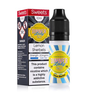 LEMON SHERBETS 10ML SALES - DINNER LADY