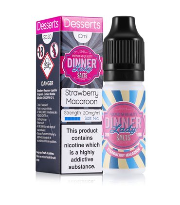 STRAWBERRY MACAROON 10ML SALES - DINNER LADY