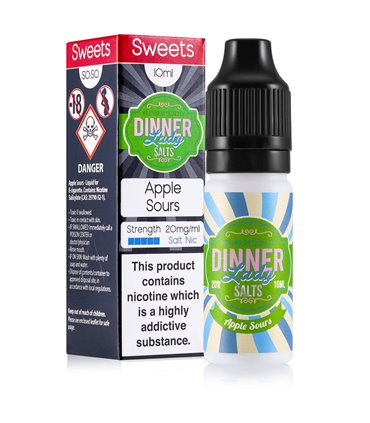 APPLE SOURS 10ML SALES - DINNER LADY