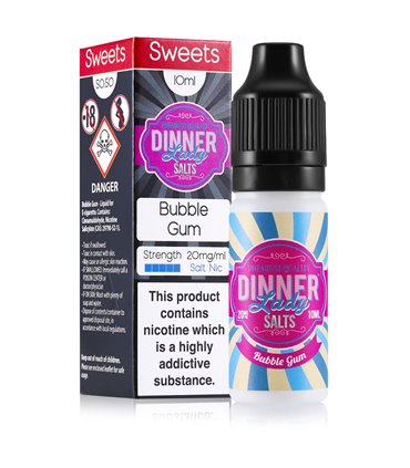 BUBBLE GUM 10ML SALES - DINNER LADY