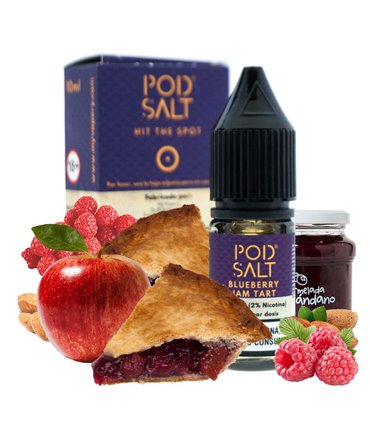 BLUEBERRY JAM TART 10ML 20MG SALES FUSIONS - POD SALT