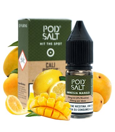 AMNESIA MANGO 10ML 20MG SALES FUSIONS - POD SALT