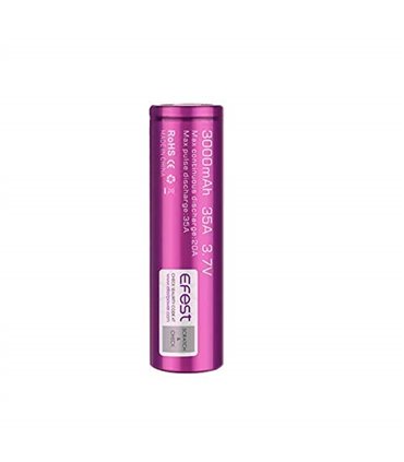 BATERÍA EFEST PURPLE IMR 18650 3000MAH 35A - EFEST