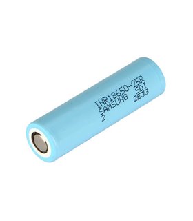 BATERÍA SAMSUNG 25R 18650 2500MAH 20A - SAMSUNG