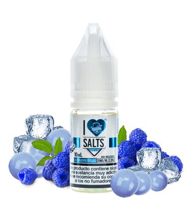 BLUE RASPBERRY ICE 10ML I LOVE SALTS - MAD HATTER
