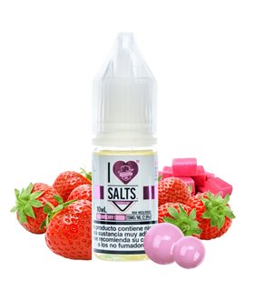 STRAWBERRY CANDY 10ML I LOVE SALTS - MAD HATTER