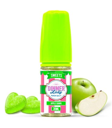 APPLE SOURS AROMA 30ML - DINNER LADY
