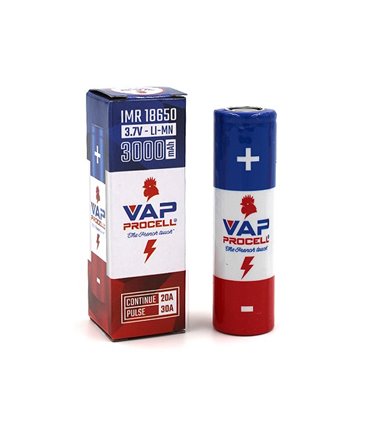 BATERÍA ACCU IMR 18650 3000MAH - VAP PROCELL