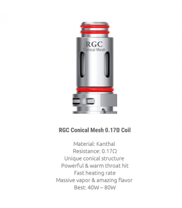 Resistencia RPM80 RGC Conical Mesh (1pcs) - Smok