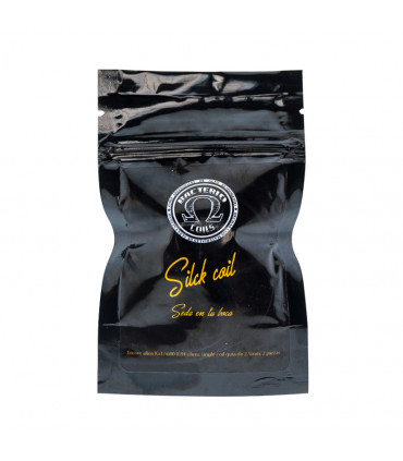 SILK COIL MTL BACTERIO 0,84OHM 2MM KA1/N80 BACTERIO COILS