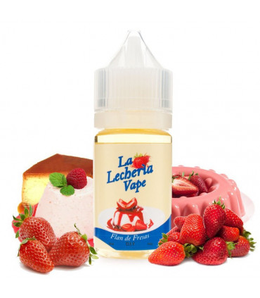 Aroma Flan de Fresas 30ml - La Lechería Vape