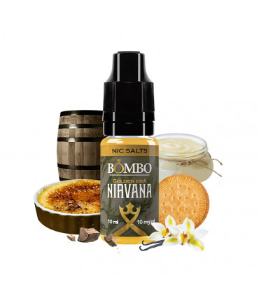Nirvana - Golden Era Nic Salts by Bombo