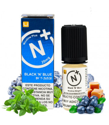 Black &39n&39 Blue 10ml - T-Juice Salts