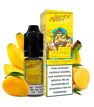 Cush Man Banana 10 ml - Nasty Juice Salt