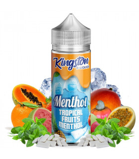 Tropical Fruits Menthol 100ml - Kingston E-liquids