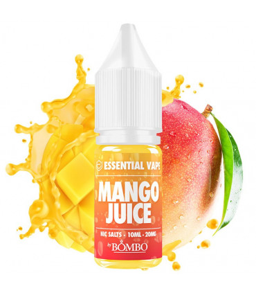 Mango Juice 10ml - Essential Vape Nic Salts by Bombo