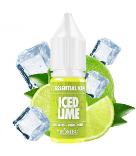 Iced Lime 10ml - Essential Vape Nic Salts by Bombo