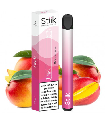 Pod desechable Pink 400 puffs - Stiik