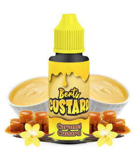 Caramel Custard 100ml - Berts Custard by Kingston E-liquids