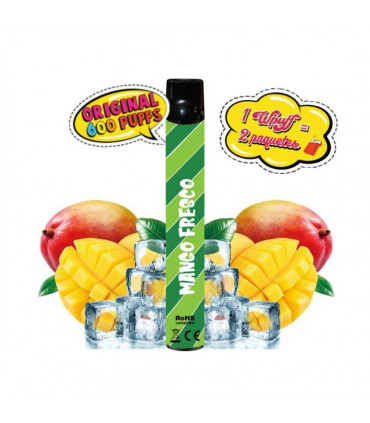 Wpuff 600 puffs desechable - Mango Fresco