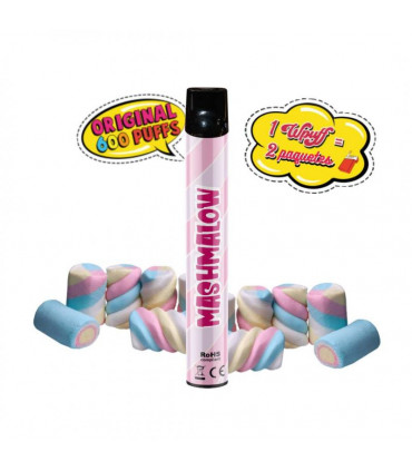 Wpuff 600 puffs desechable - Mashmalow