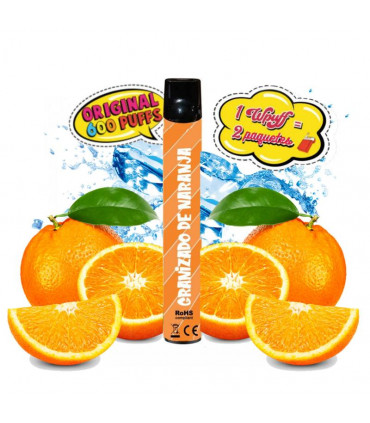 Wpuff 600 puffs desechable - Granizado de Naranja