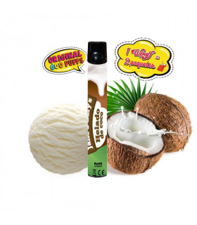 Wpuff 600 puffs desechable - Helado de Coco