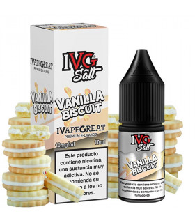 Vanilla Biscuit 10ml - IVG Salt