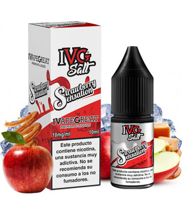 Strawberry Sensation 10ml - IVG Salt