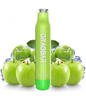 Pod desechable Dragbar Green Apple Ice 600 puffs - Zovoo