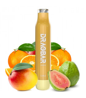 Pod desechable Dragbar Orange Mango Guava 600 puffs - Zovoo