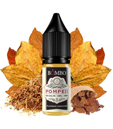 Pompeii 10ml - Platinum Tobaccos Nic Salts by Bombo