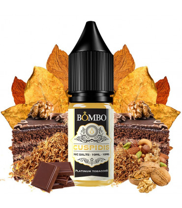 Cuspidis 10ml - Platinum Tobaccos Nic Salts by Bombo