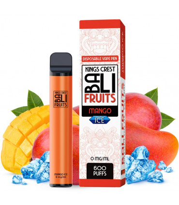 Pod desechable Mango Ice 600puffs - Bali Fruits by Kings Crest