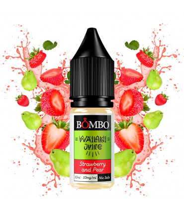 Strawberry and Pear 10ml - Wailani Juice Nic Salts by Bombo